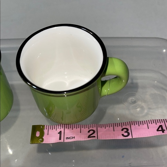 Grinch Green Ceramic Mug Set - NWT - Picture 2 of 4